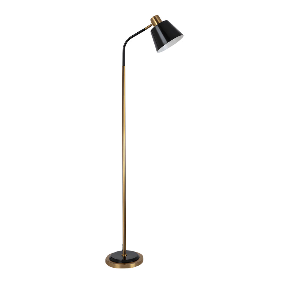 62" Metal 1-Bulb Rotatable Reading Floor Lamp