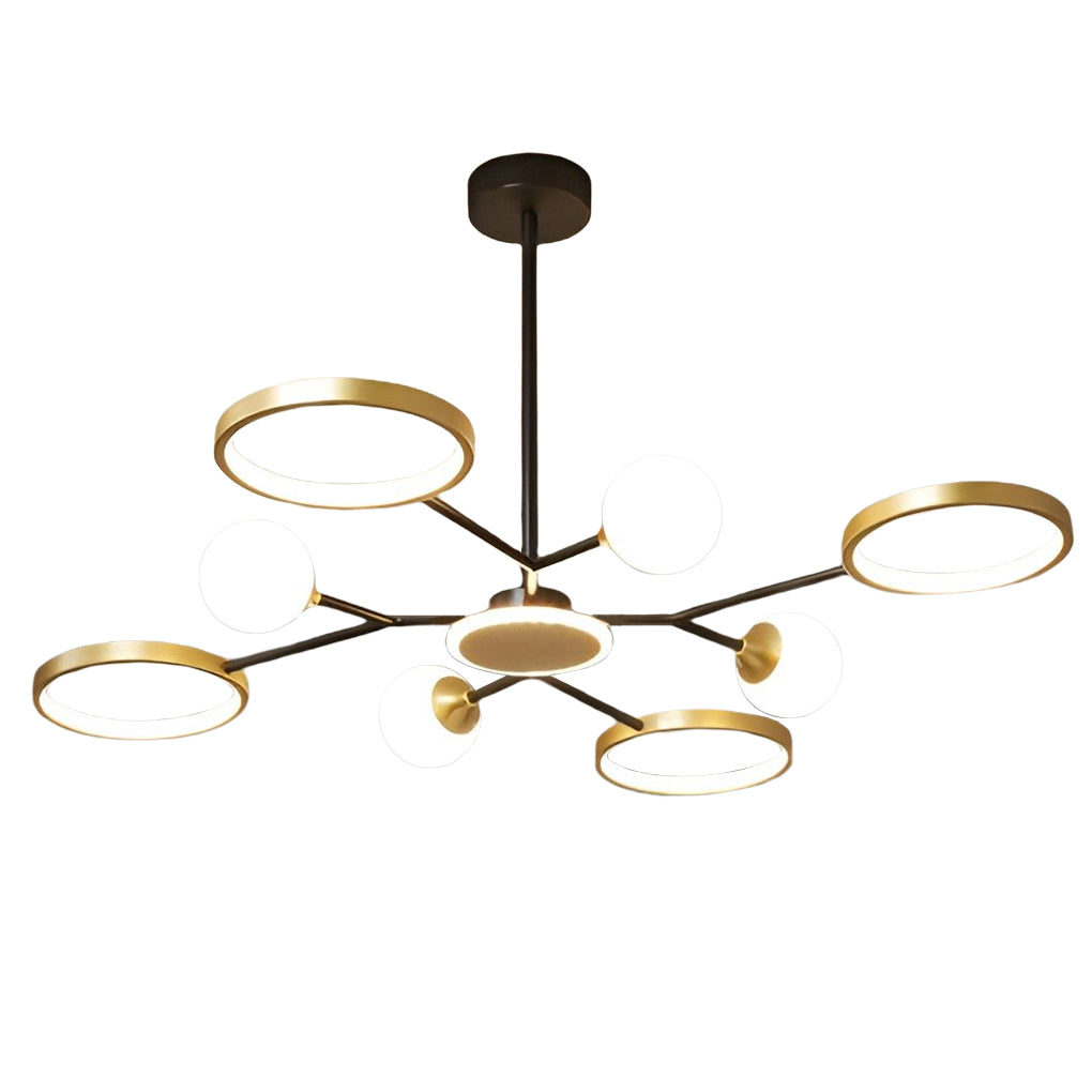 Circle LED Modern Pendant Ceiling Chandelier