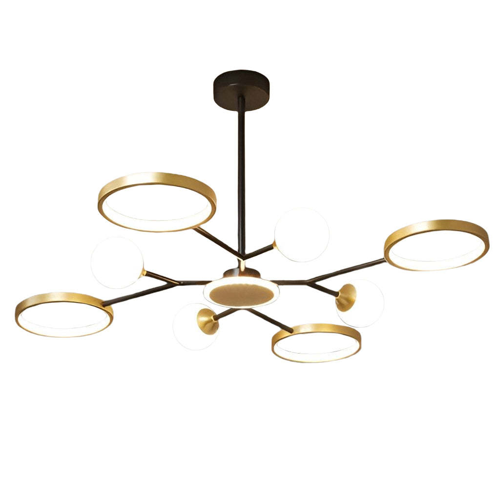 Circle LED Modern Pendant Ceiling Chandelier