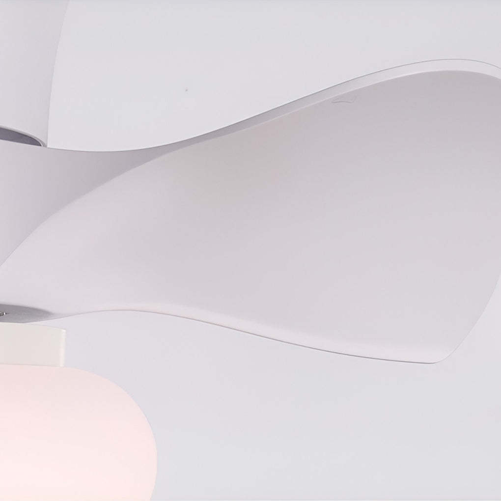 Macaron 3-Step Dimming LED Nordic Ceiling Fan