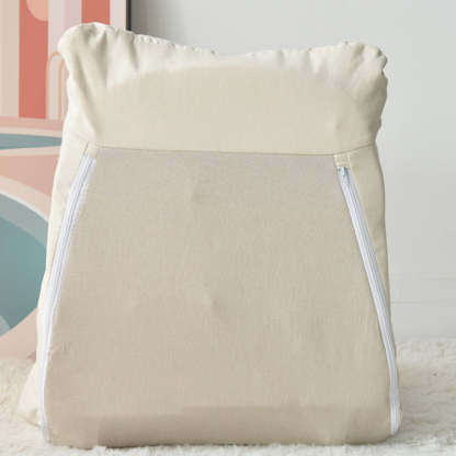 Minimalist Fabric Brushed Cotton Armless Sofa