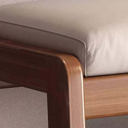 Scandinavian Tech Cloth Wood 1-Shelf Shoe Storage