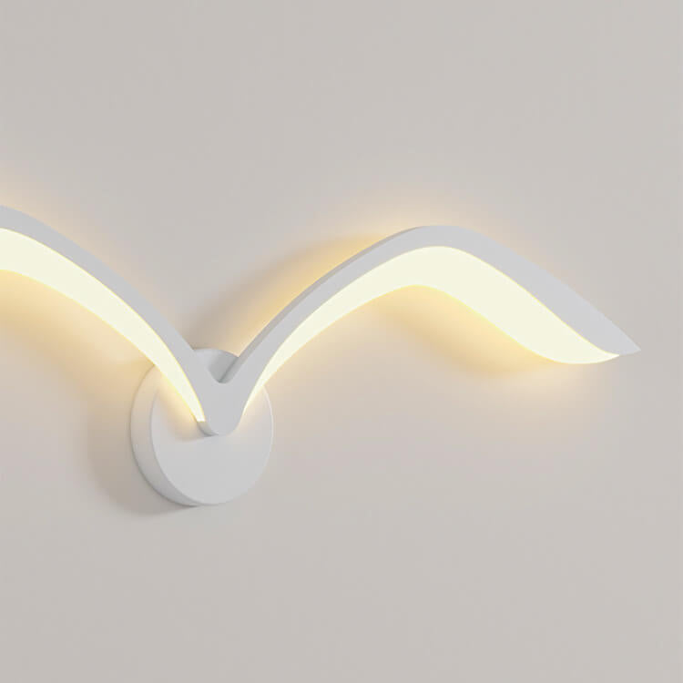 Nordic Minimalist Seagull Acrylic LED Sconce