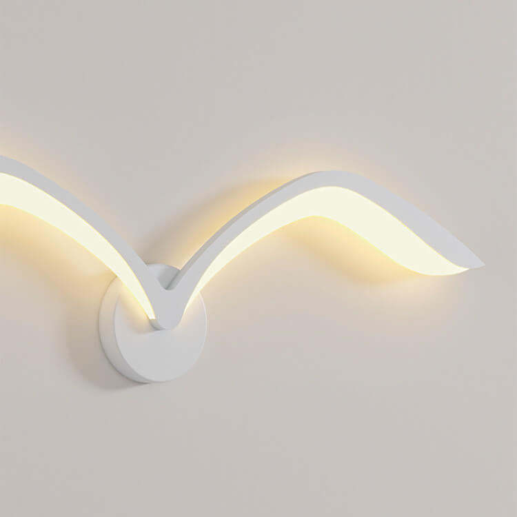 Nordic Minimalist Seagull Acrylic LED Sconce