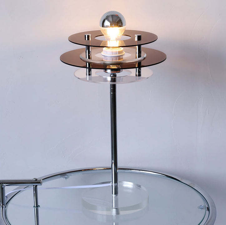 Modern Acrylic Saucer Table Lamp