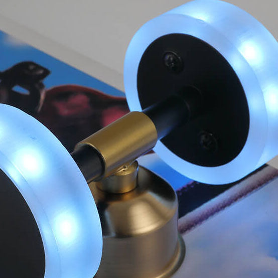 Cartoon Skateboard Acrylic LED Kids Flush Mount Light