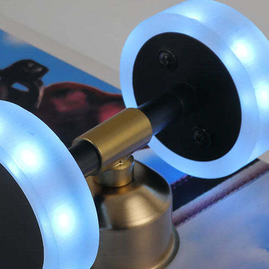 Cartoon Skateboard Acrylic LED Kids Flush Mount Light