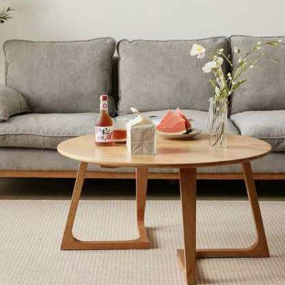 Nordic Fibreboard Pine Wood Coffee Table