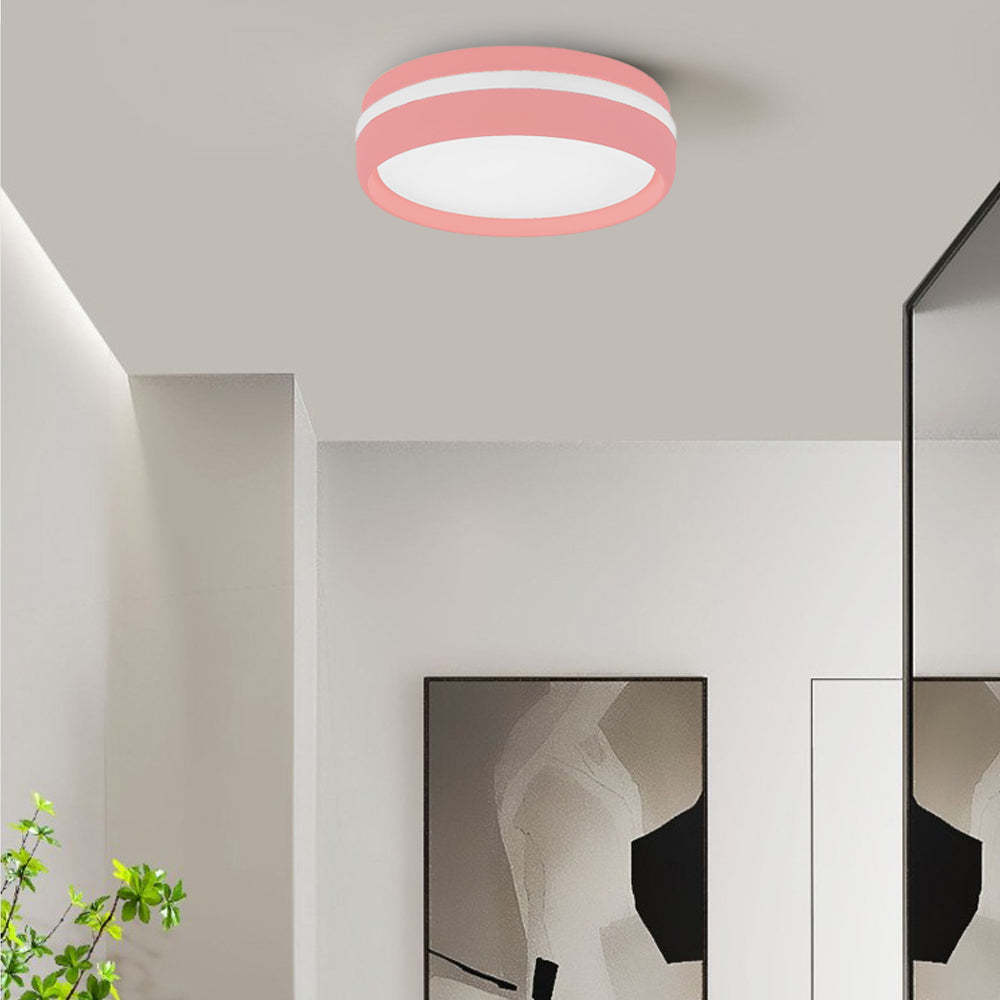 7.9" Round Acrylic LED Flush Mount Ceiling Light