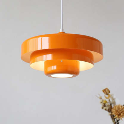 Nordic Vintage Multi-Layer Metal Pendant Light