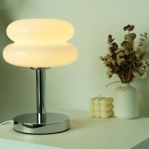 Modern Glass Tart Table Lamp