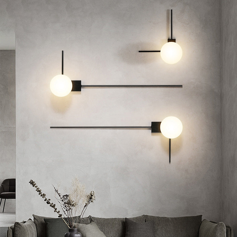Nordic Industrial Retro Graphic Wall Sconce