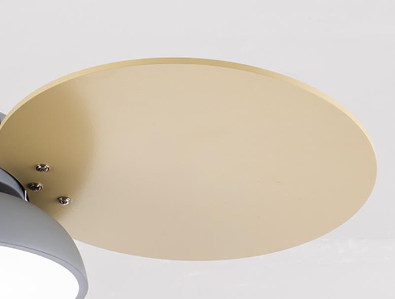 Simple Colorful Fan Leaf Kids Fan Light