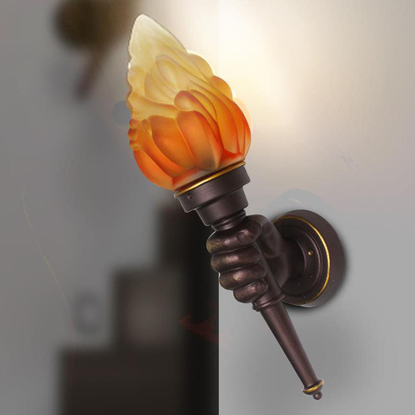Vintage Torch Wall Sconce