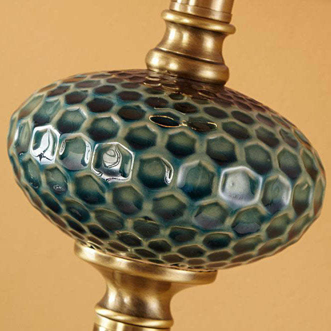 European Ceramic Fabric Floor Lamp