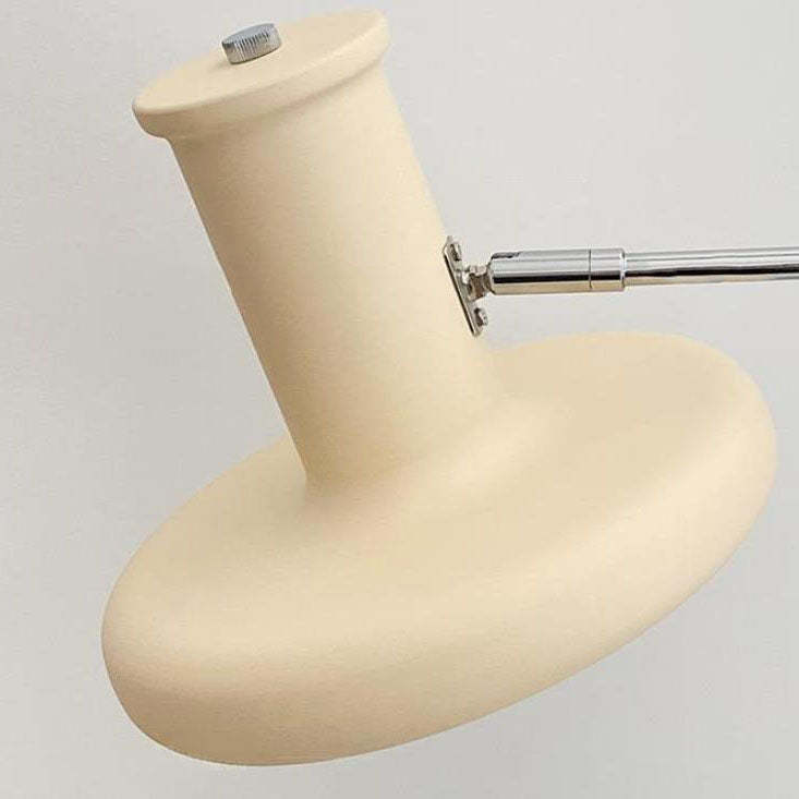Nordic Minimalist Beige Swing Arm Sconce
