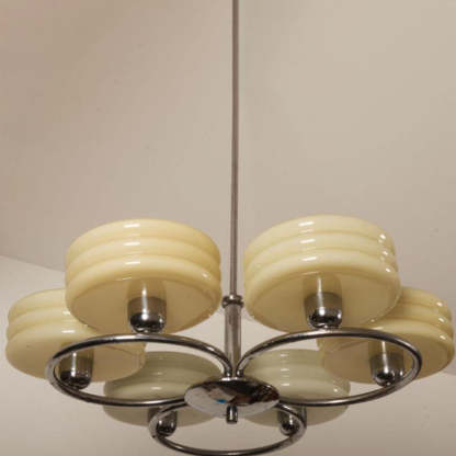 Modern circle chrome chandeliers, Lighom