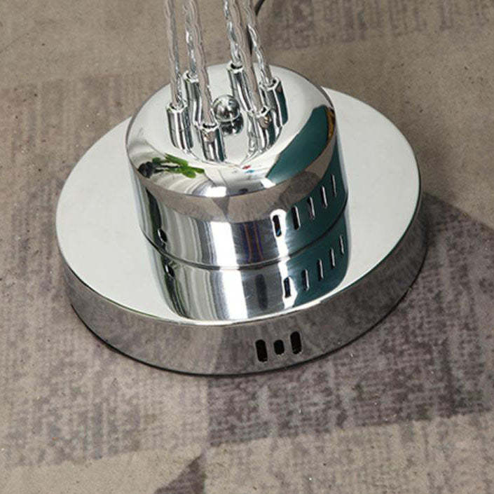 Aluminum Weaving Balls Tree Branch Rustic 6-Light Floor Lamp