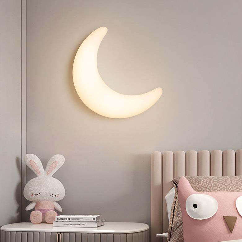 Modern Acrylic Moon LED Sconce