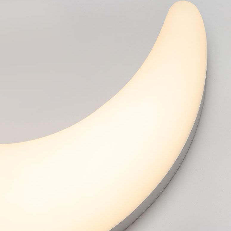 Modern Acrylic Moon LED Sconce