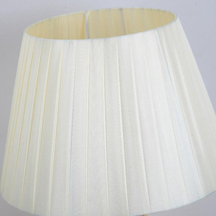 Modern Warm Ceramic Cylindrical Table Lamp