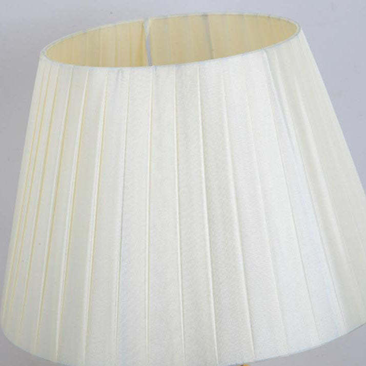 Modern Warm Ceramic Cylindrical Table Lamp