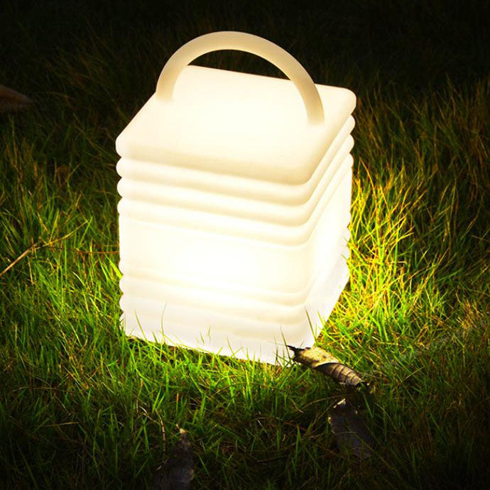 Decorative Square Camping Portable LED Outdoor Light