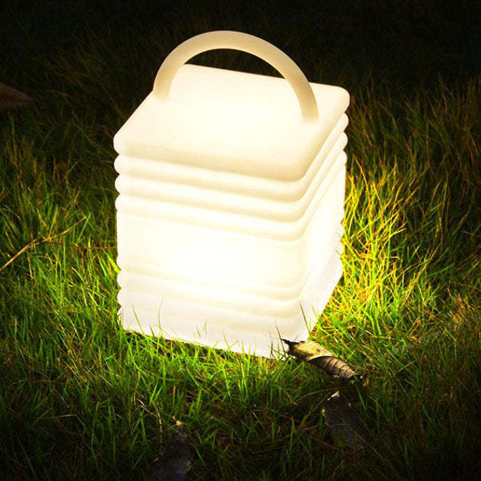 Decorative Square Camping Portable LED Outdoor Light