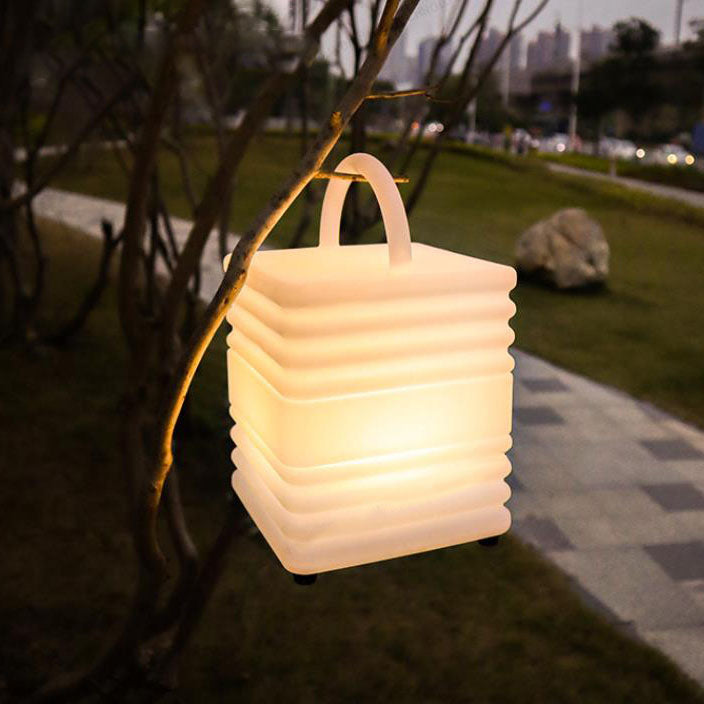 Decorative Square Camping Portable LED Outdoor Light