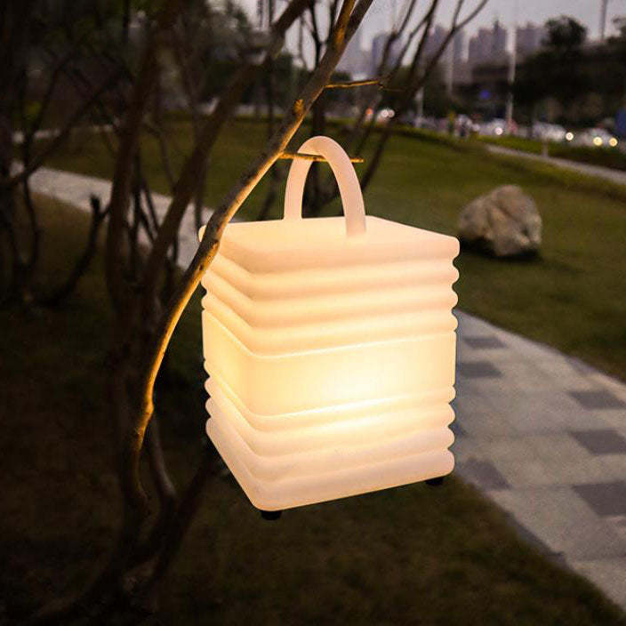 Decorative Square Camping Portable LED Outdoor Light
