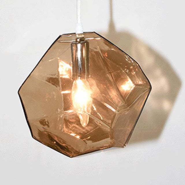 Modern Irregular Glass Pendant Light
