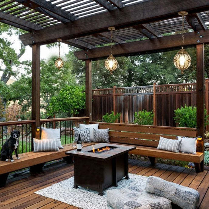 European Aluminum Iron Glass Ball Pendant Light