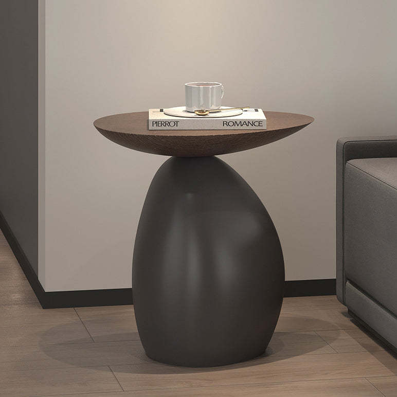 Scandinavian Irregular Base Resin Coffee Table