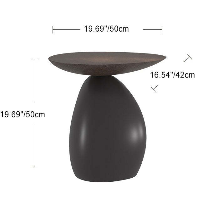 Scandinavian Irregular Base Resin Coffee Table