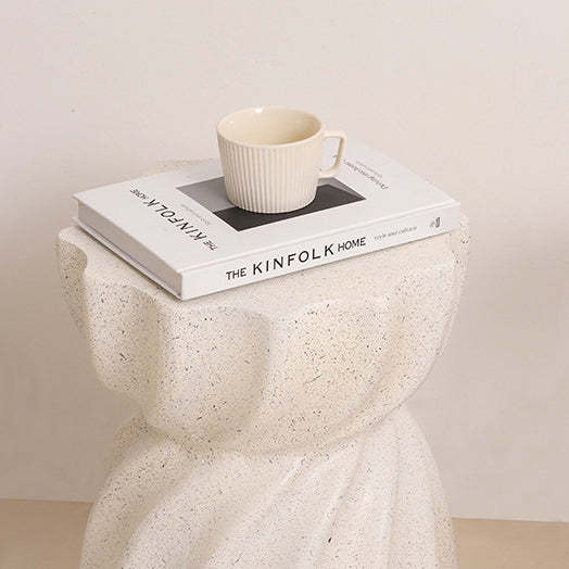 Nordic Twisted Terrazzo Texture Coffee Table