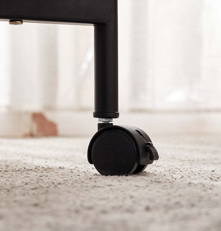 Minimalist Four-Leg Cart Metal Coffee Table