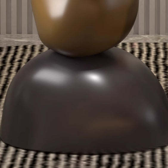 Minimalist Stone Resin Coffee Table
