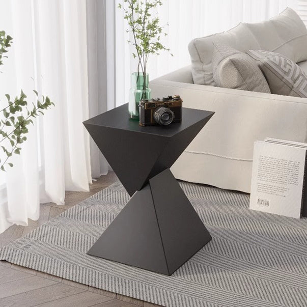 Minimalist Funnel Metal End Table