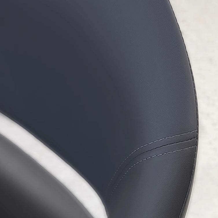 Scandinavian Leather Ash Wood Dining Chair