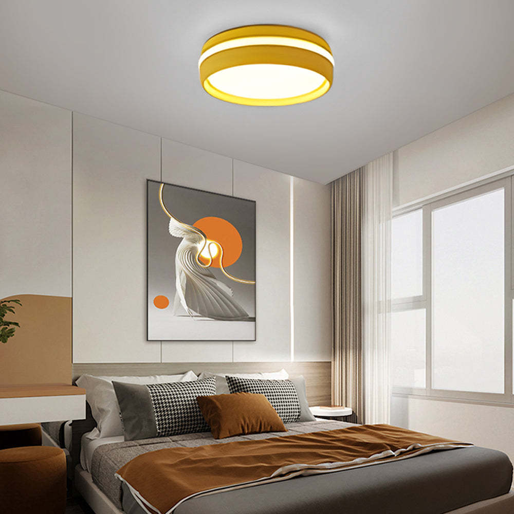 7.9" Round Acrylic LED Flush Mount Ceiling Light