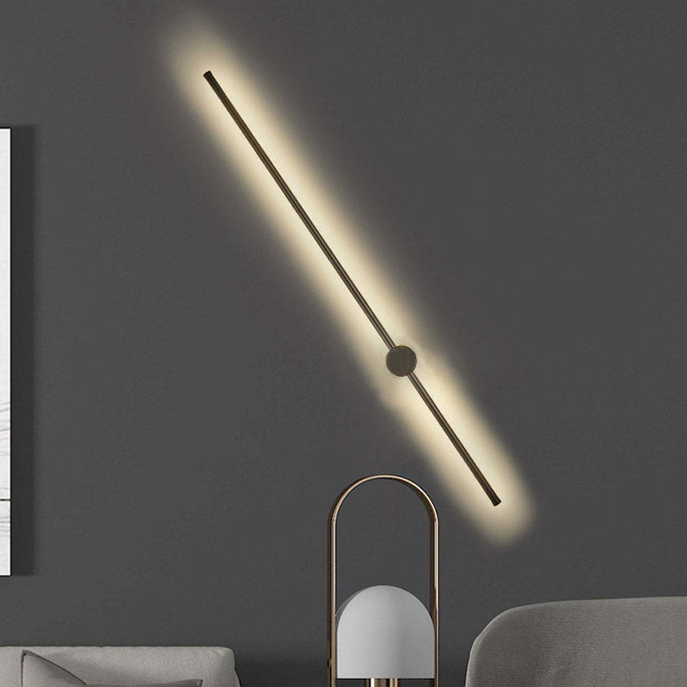 Minimalist Strip Aluminum LED Sconce