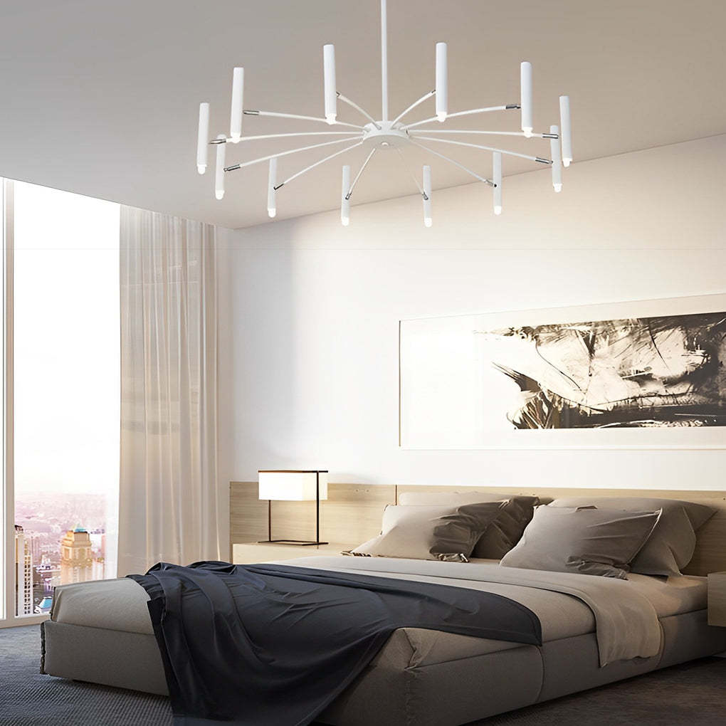 Irregular 3D Stainless Steel Ball Postmodern Pendant