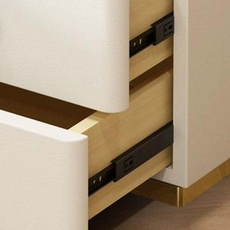 Contemporary Rock Nightstand 2-Drawer