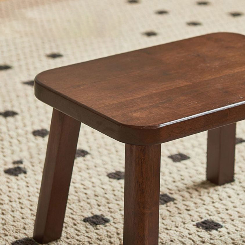 Minimalist PU Leather Solid Wood Chair