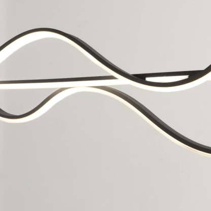 Minimalist Lines LED Island Chandelier