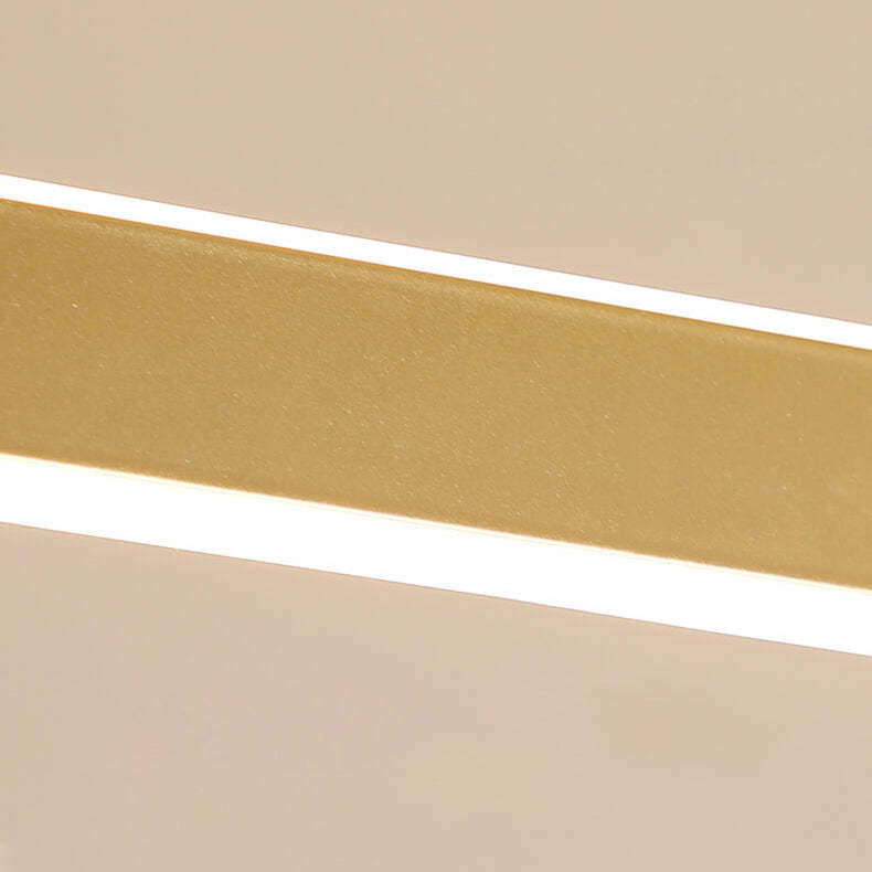 Minimalist Luxury Oval Aluminum LED Chandelier