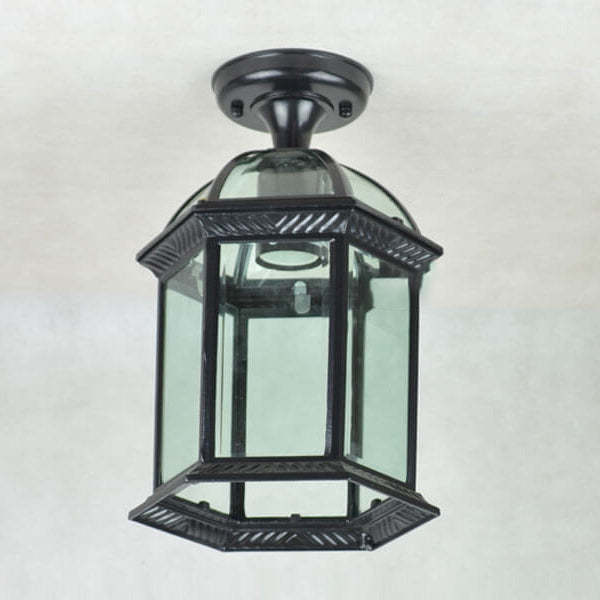 European Outdoor Hexagonal Lantern Waterproof