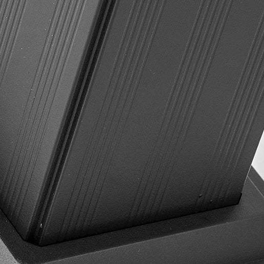 Minimalist Square Cylinder Solar LED Outdoor Light