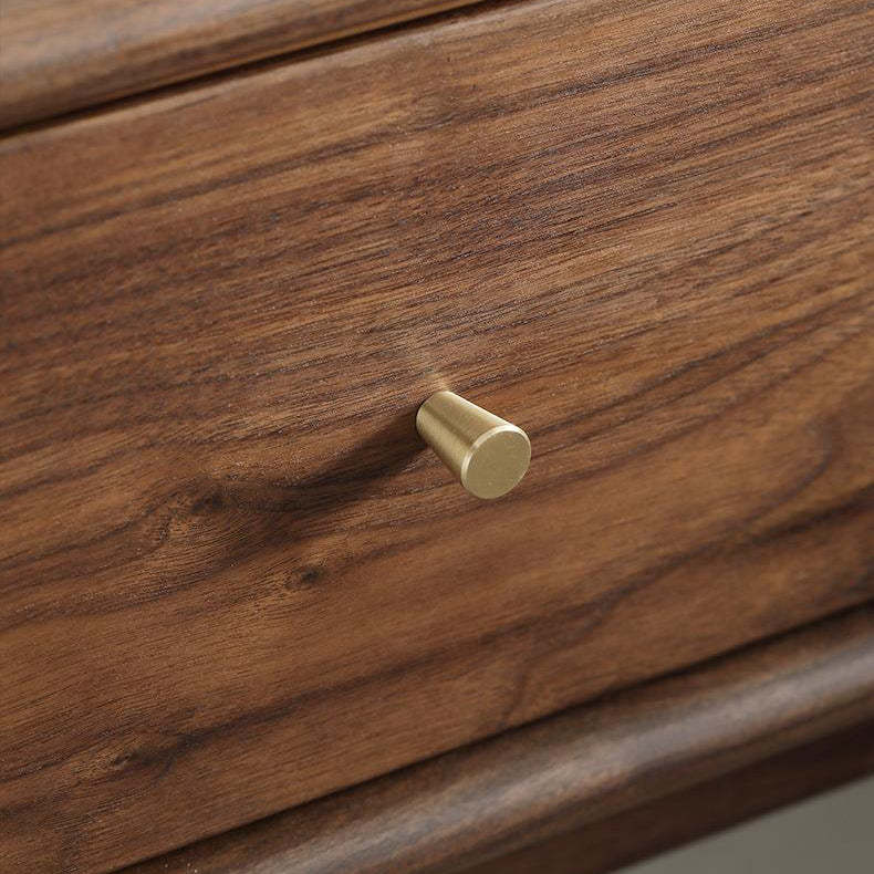 French Rectangular Wood 1-Drawer End Table
