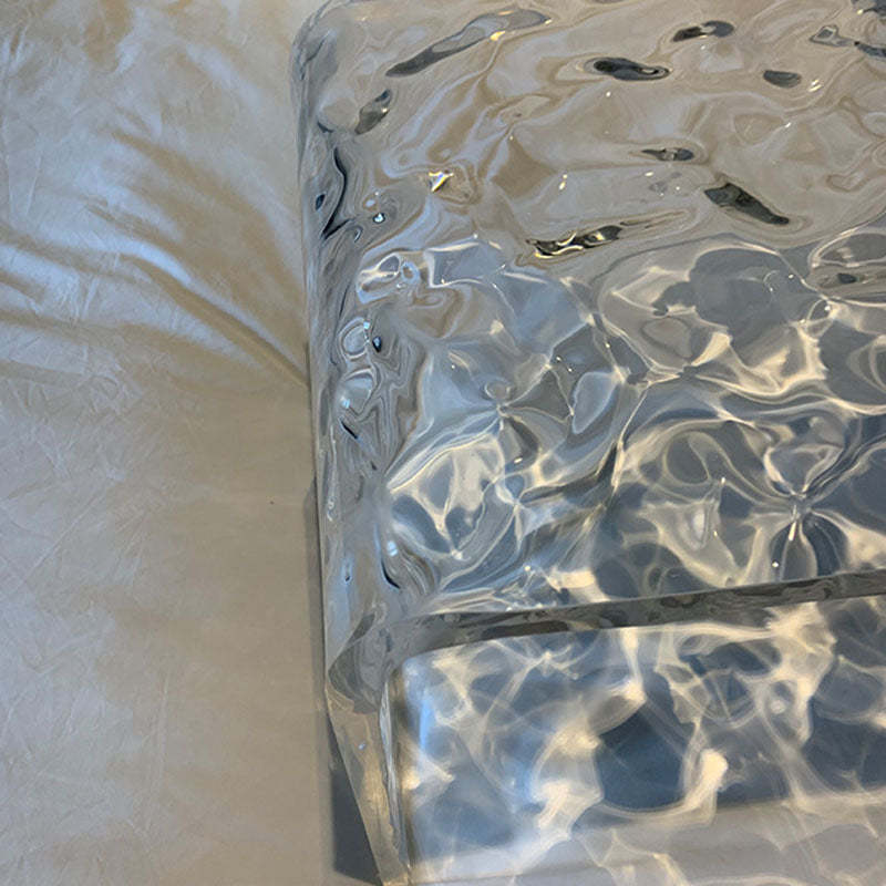 Nordic Ripple C-Shape End Table